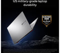 ASUS Vivobook Go 14 E1404TA 14' Laptop - Intel® N150, 128 GB UFS, Black