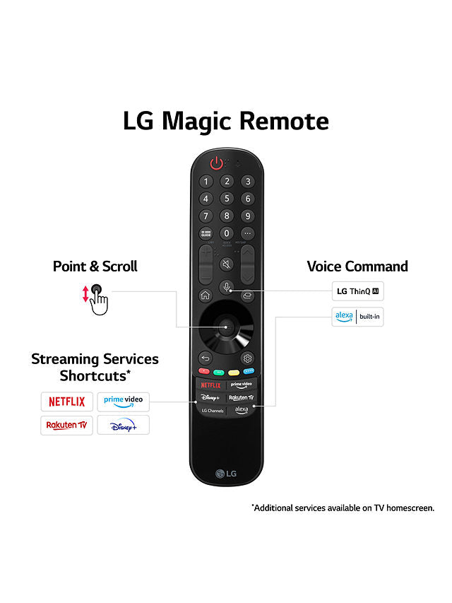 LG 77" C3 OLED EVO 4K Smart Television | OLED77C34LA.AEK