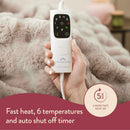 Dreamland Hygge Days Luxury Faux Fur Electric Throw | 26042