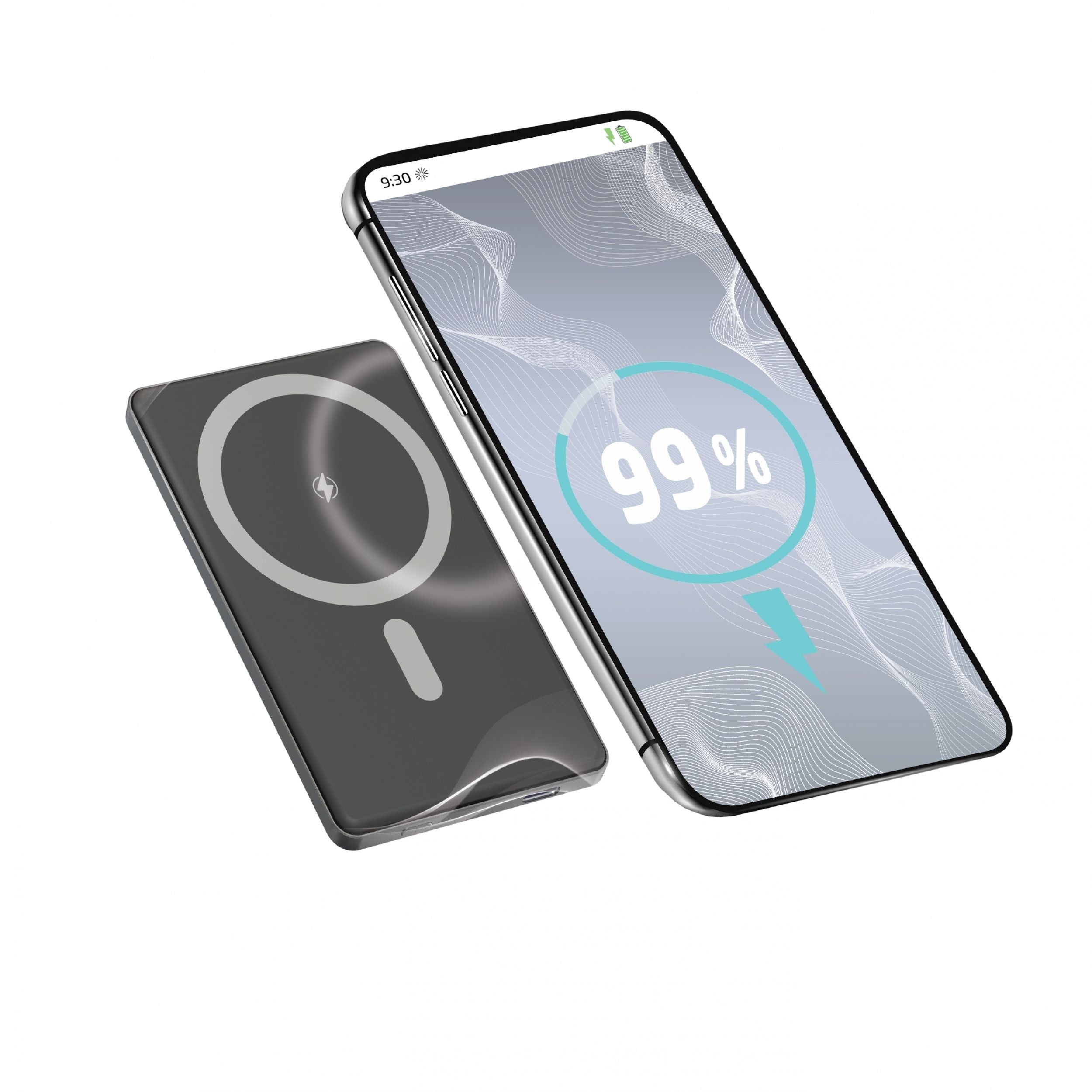 Groov-e 5000mAh Slim Magnetic Powerbank Charger - official product image