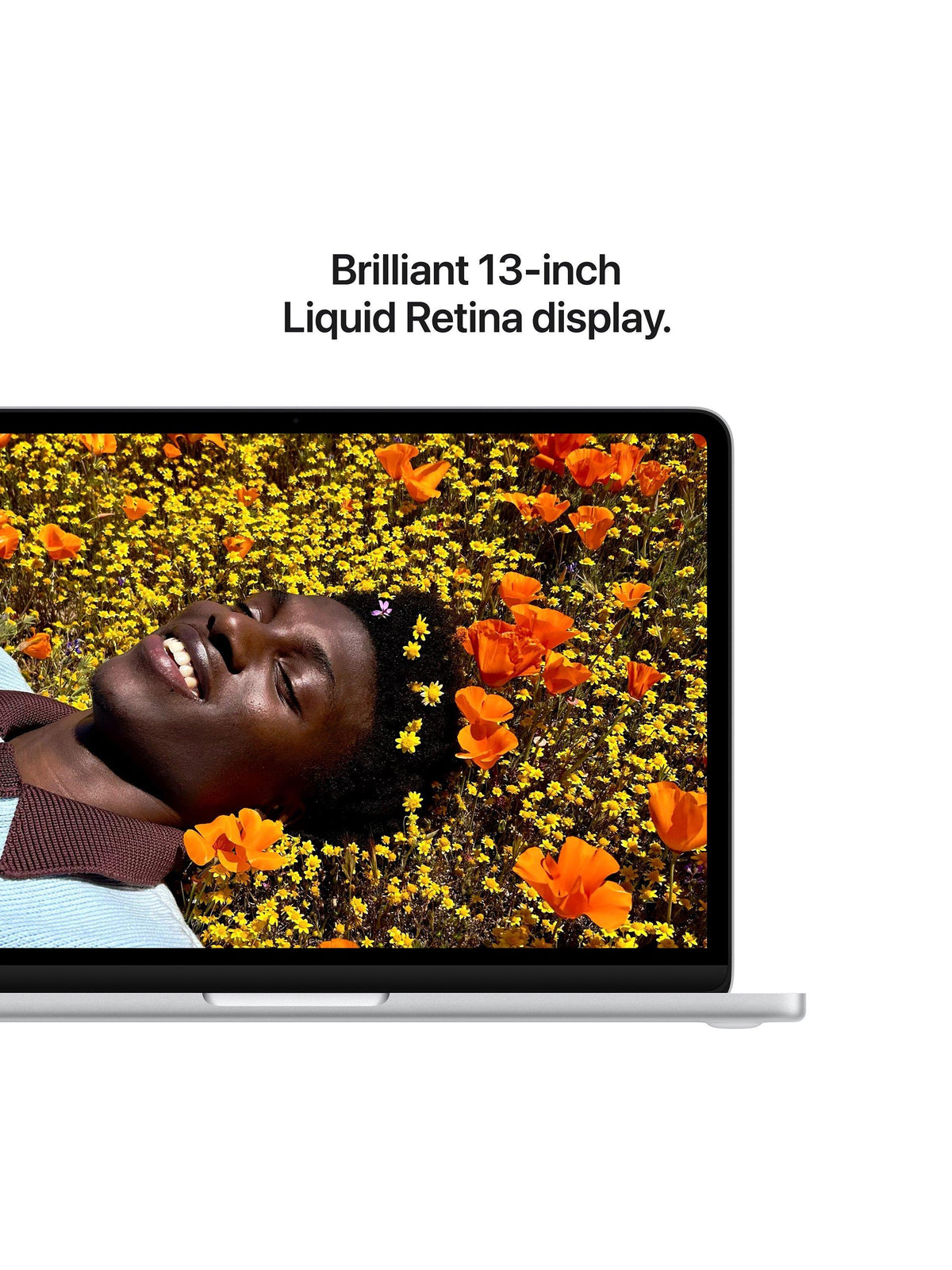 Apple MacBook Neo 13" A18 Pro 8GB/512GB Laptop with Touch ID - Silver - 13-inch Liquid Retina display (captioned)