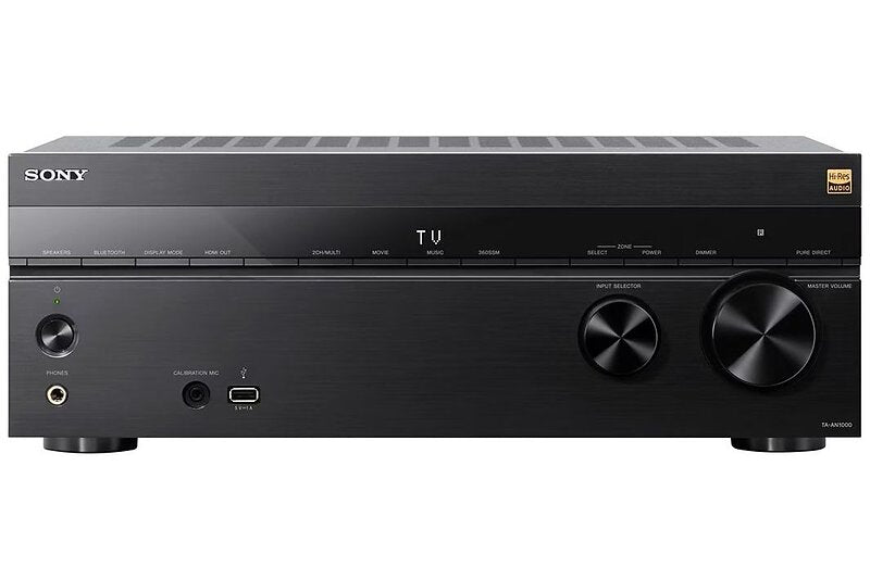 Sony TA-AN1000 7.2ch 8K AV Amplifier - Black - hero view