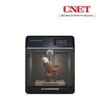 Flashforge Adventurer 5M Pro Enclosed CoreXY 3D Printer - with a finished print