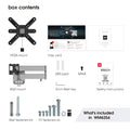 One For All Ultra Slim Full-Motion TV Wall Mount – 13-43"