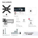 One For All Ultra Slim Full-Motion TV Wall Mount – 13-43"