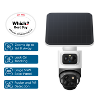 eufyCam S4 2-Camera Kit with HomeBase 3, Black/White - official product image