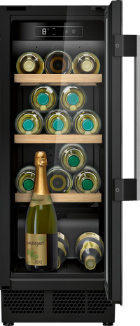 NEFF KU9202HF0G N70 built-in 21-bottle wine cooler in Black