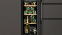 NEFF KU9202HF0G N70 built-in 21-bottle wine cooler in Black