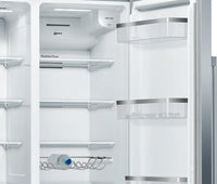 NEFF N70 KA3923IE0G American side-by-side fridge freezer in Stainless Steel