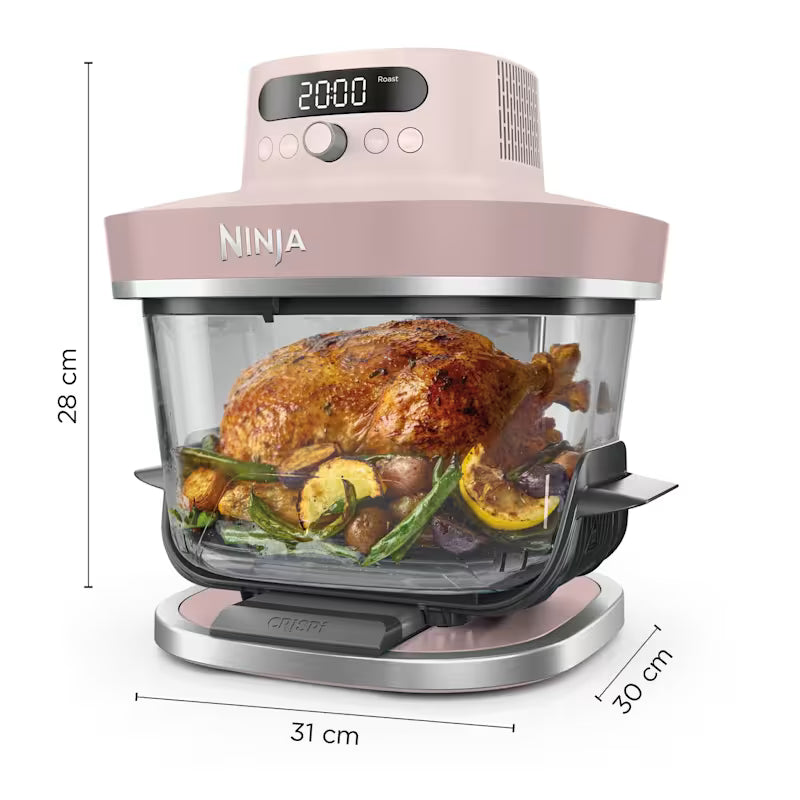 Ninja CRISPi PRO 7-in-1 Glass Air Fryer Rose Quartz product image