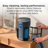 Shark BreatheClear with NeverChange6 Air Purifier Charcoal product image