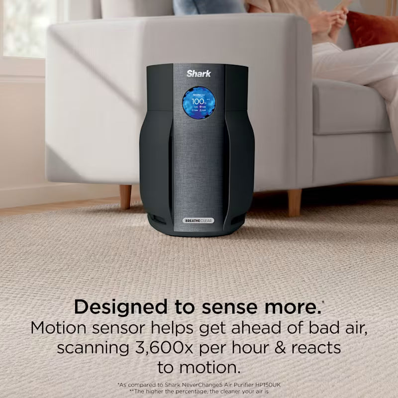 Shark BreatheClear with NeverChange6 Air Purifier Charcoal product image