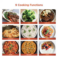 Ninja HyperHeat 9-in-1 Pressure & Rice Cooker 6L Black product image