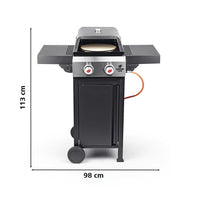 Landmann Caliano 2.0 Gas BBQ with Pizza Oven | 11530 Landmann Outdoor Grill Euronics Ireland