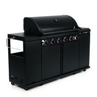 Landman COOL BLACK 6 Burner Mini Outdoor Kitchen | 22169 Landmann Outdoor Grill Euronics Ireland