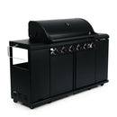 Landman COOL BLACK 6 Burner Mini Outdoor Kitchen | 22169 Landmann Outdoor Grill Euronics Ireland