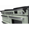 Rangemaster Estel Deluxe 110 Induction range cooker in Mint with Chrome trim
