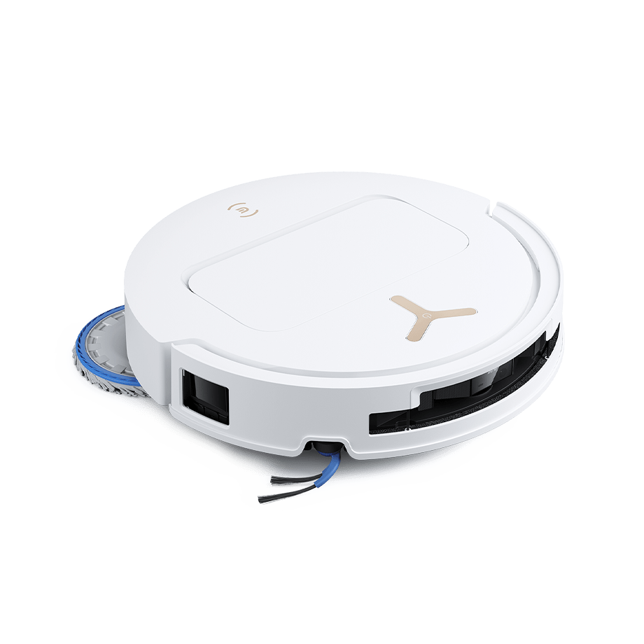 Ecovacs DEEBOT T50 PRO OMNI Gen3 Robot Vacuum and Mop - White - robot, three-quarter view
