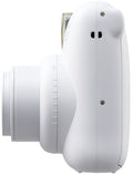 FUJIFILM instax mini 12 Instant Camera Clay White - side view