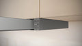 NEFF N 50 90cm telescopic pull-out cooker hood in Silver Metallic