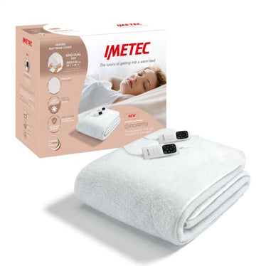 Imetec Adapto King Mattress Cover Dual Control Under Blanket 16734