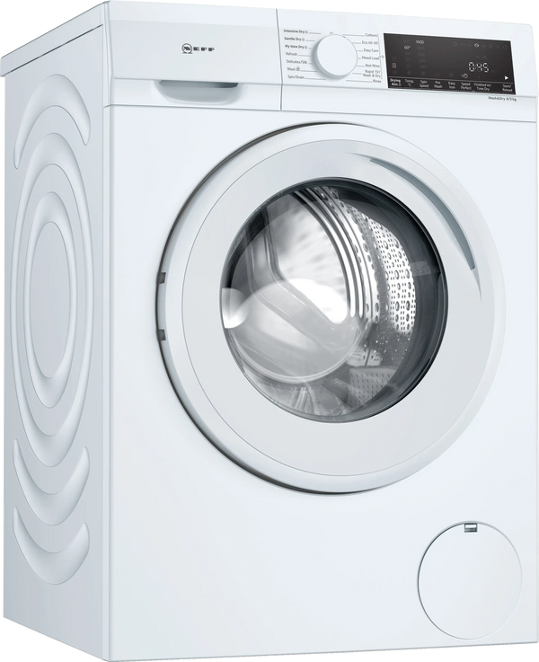 NEFF VNA341U8GB freestanding 8kg/5kg washer dryer in White
