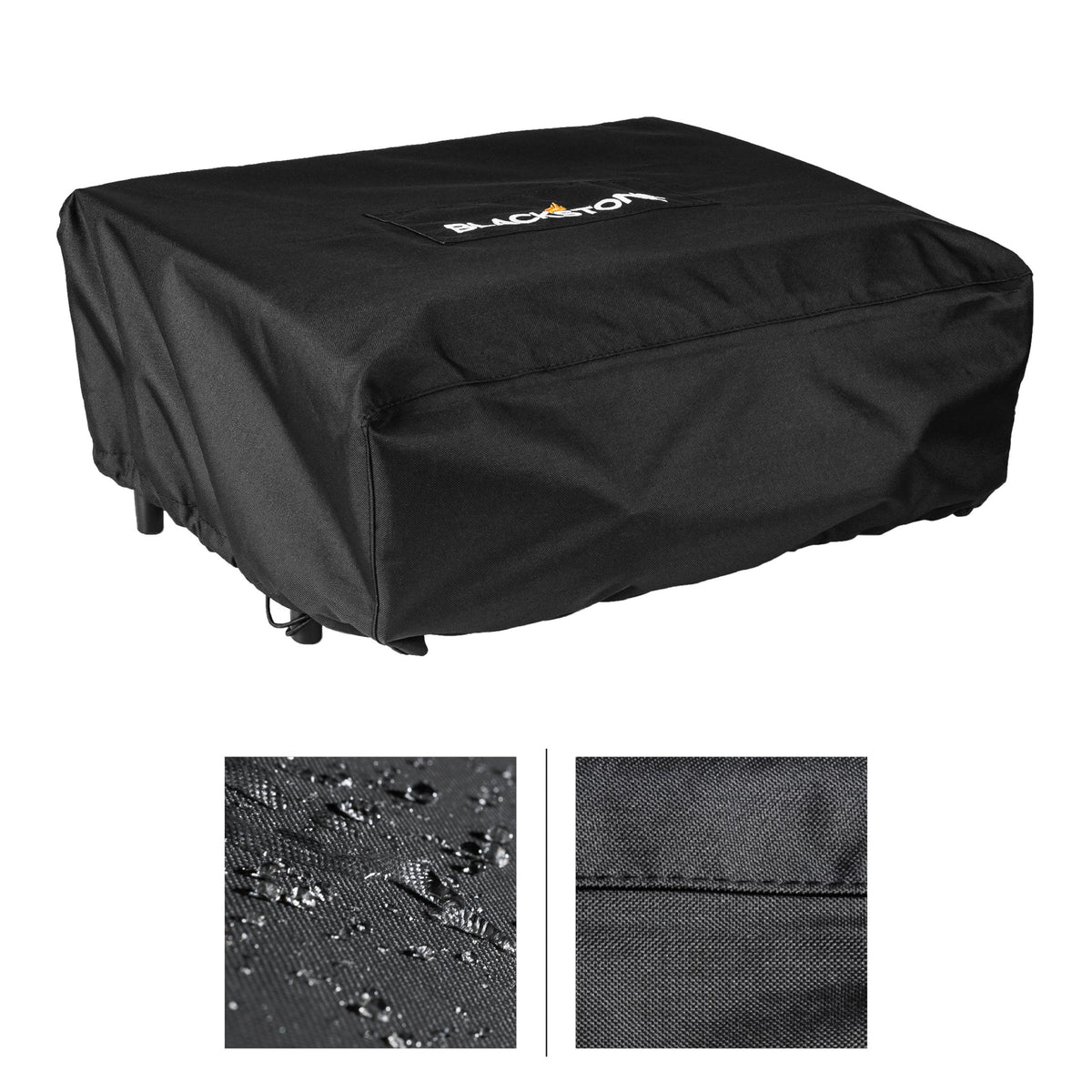 Blackstone 22" Tabletop Griddle Cover - Black - fabric detail