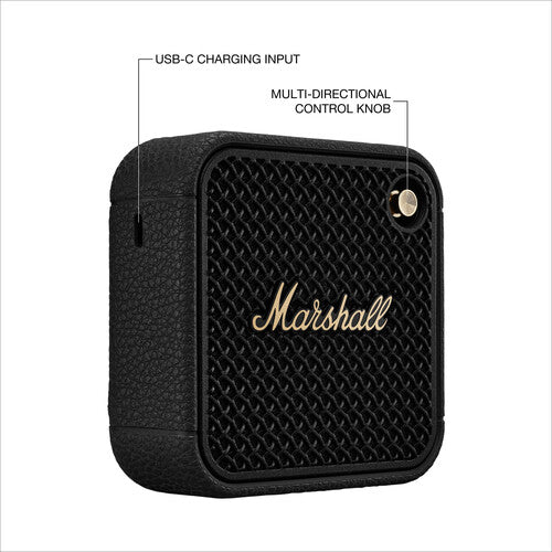 Marshall Willen II Black Brass Bluetooth Speaker | 1006714