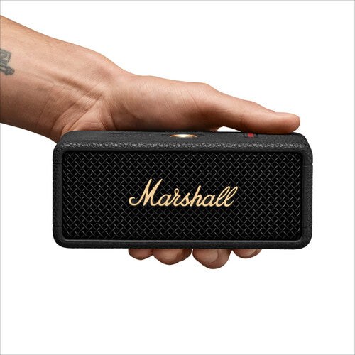 Marshall Emberton III Portable Waterproof Wireless Speaker (Black & Brass) | 1006884