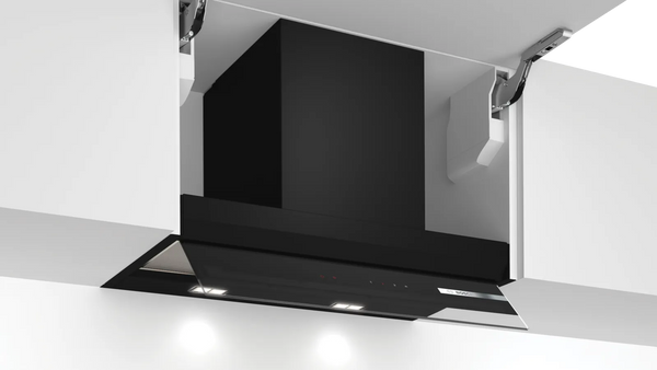 Bosch DBB67AM60B Series 6 60cm integrated design cooker hood in Black