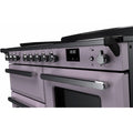 Rangemaster Estel Deluxe 110 Induction range cooker in Heather with Chrome trim