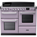 Rangemaster Estel Deluxe 110 Induction range cooker in Heather with Chrome trim
