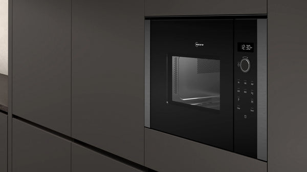 NEFF N50 HLAWD23G0B built-in microwave oven in Graphite-Grey