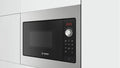 Bosch BFL523MS3B Series 2 built-in 20 litre solo microwave in Stainless Steel