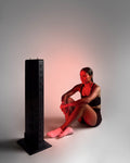 Flowlife Flowlight Panel 1500 Seven Waves Red Light Therapy Panel - Black - in use