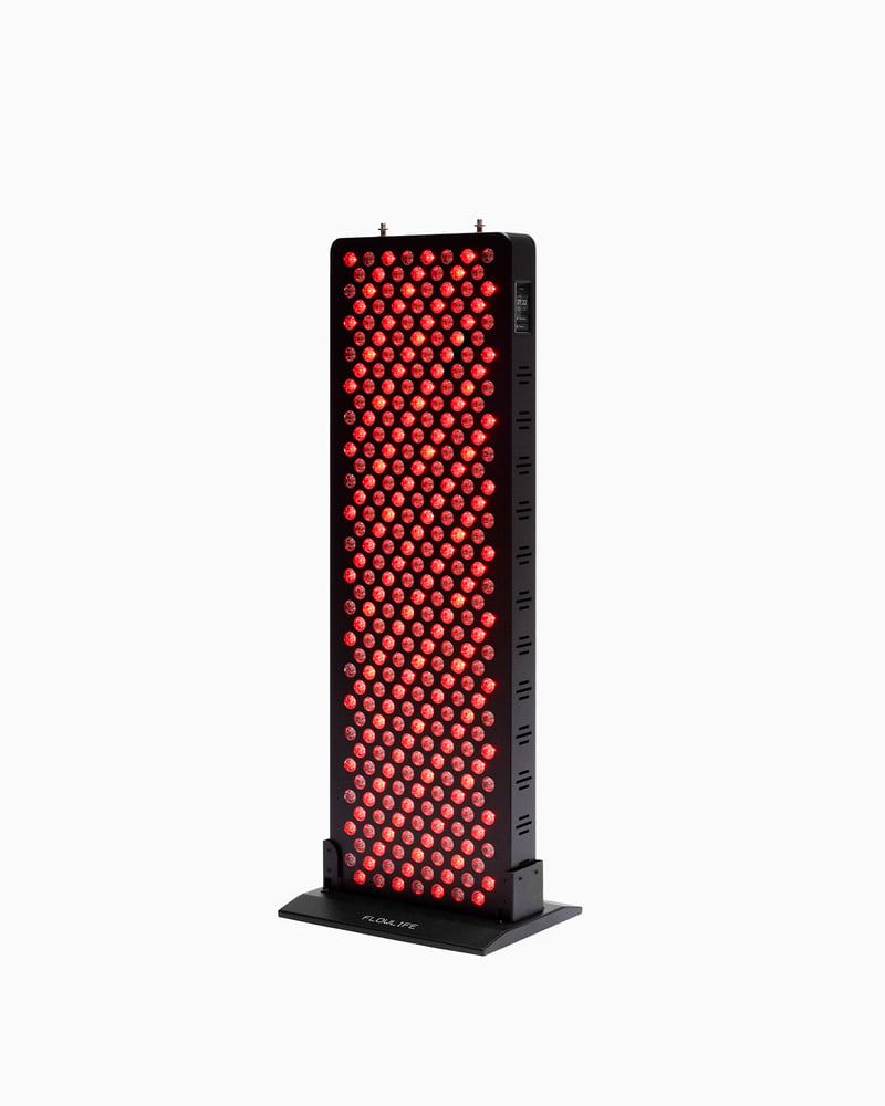 Flowlife Flowlight Panel 1500 Seven Waves Red Light Therapy Panel - Black - front view