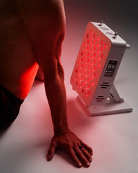 Flowlife Flowlight Panel 300 Two Waves Red Light Therapy Panel - White - in use