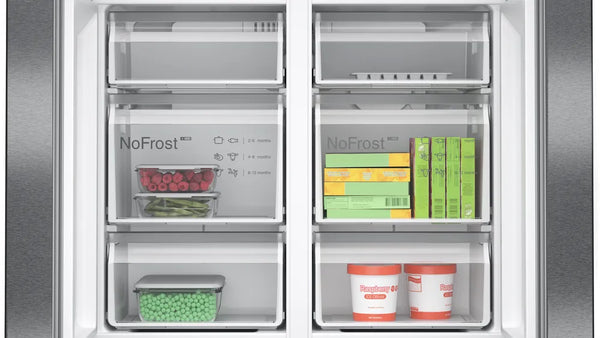 BOSCH Series 6 Smart French Door Fridge Freezer Inox | KFN96AXEA