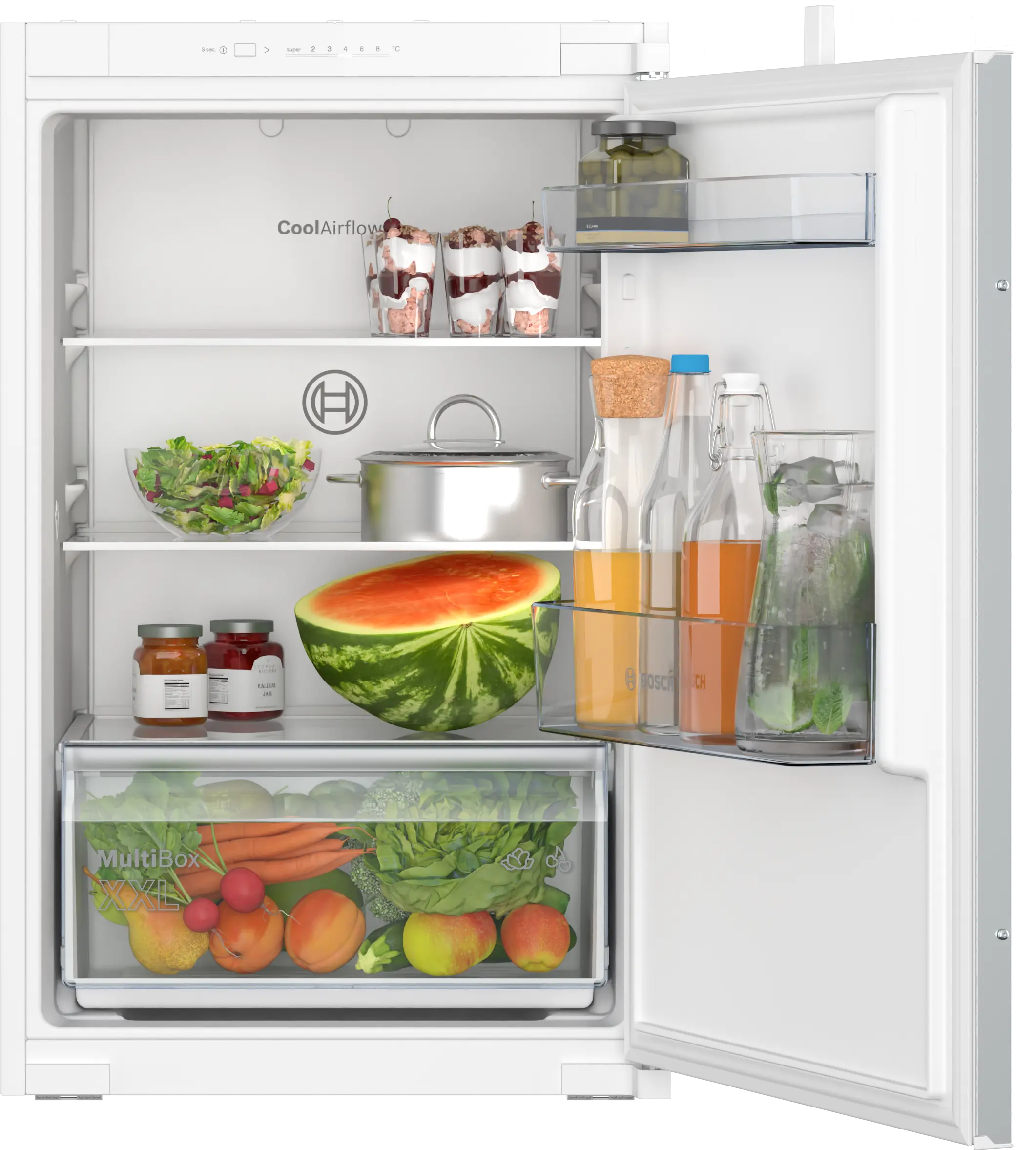 Bosch KIR21NSE0 Series 2 built-in under counter larder fridge
