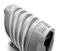 De'Longhi Nano 500W Oil-Filled Radiator - White - compact fin design