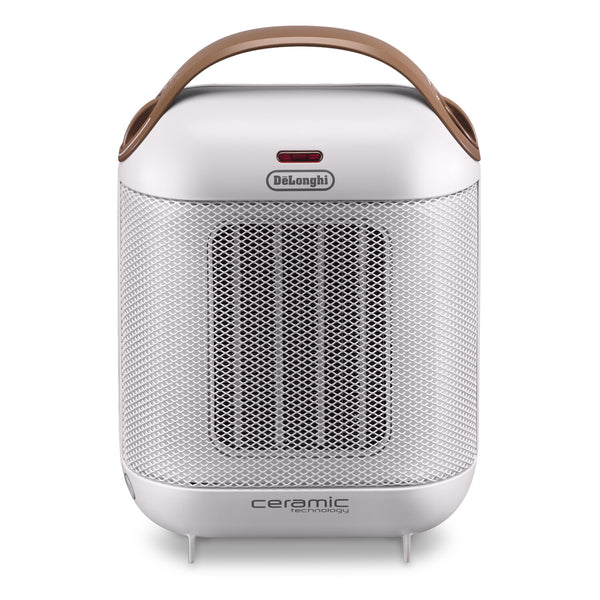 De'Longhi Capsule 1800W Fan Heater - White - front view