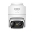 eufyCam C37 2K Security Camera with Solar Panel, White - official product image