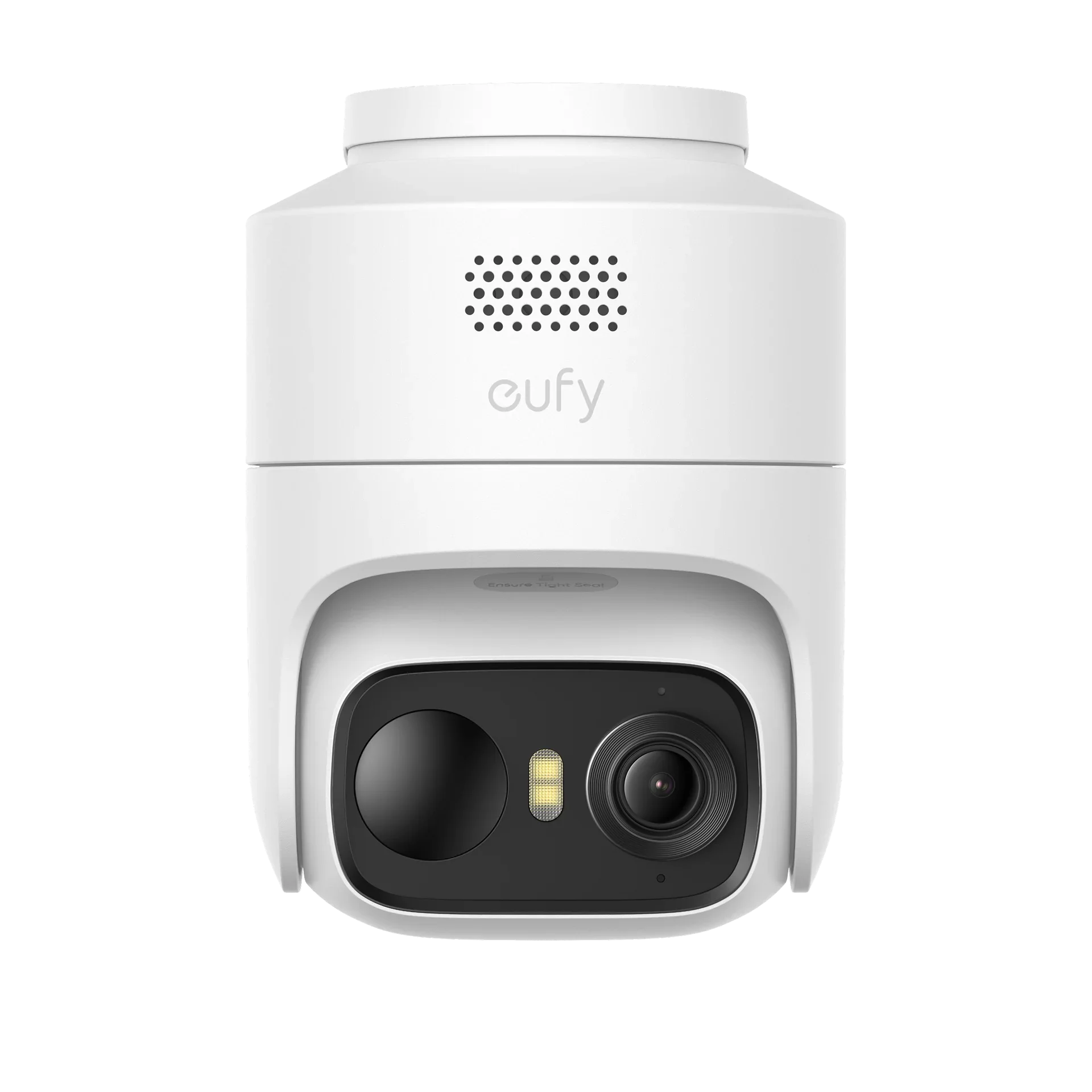eufyCam C37 2K Security Camera with Solar Panel, White - official product image