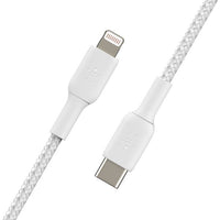 Belkin BoostCharge Pro Braided USB-C to Lightning Cable 1m White product image