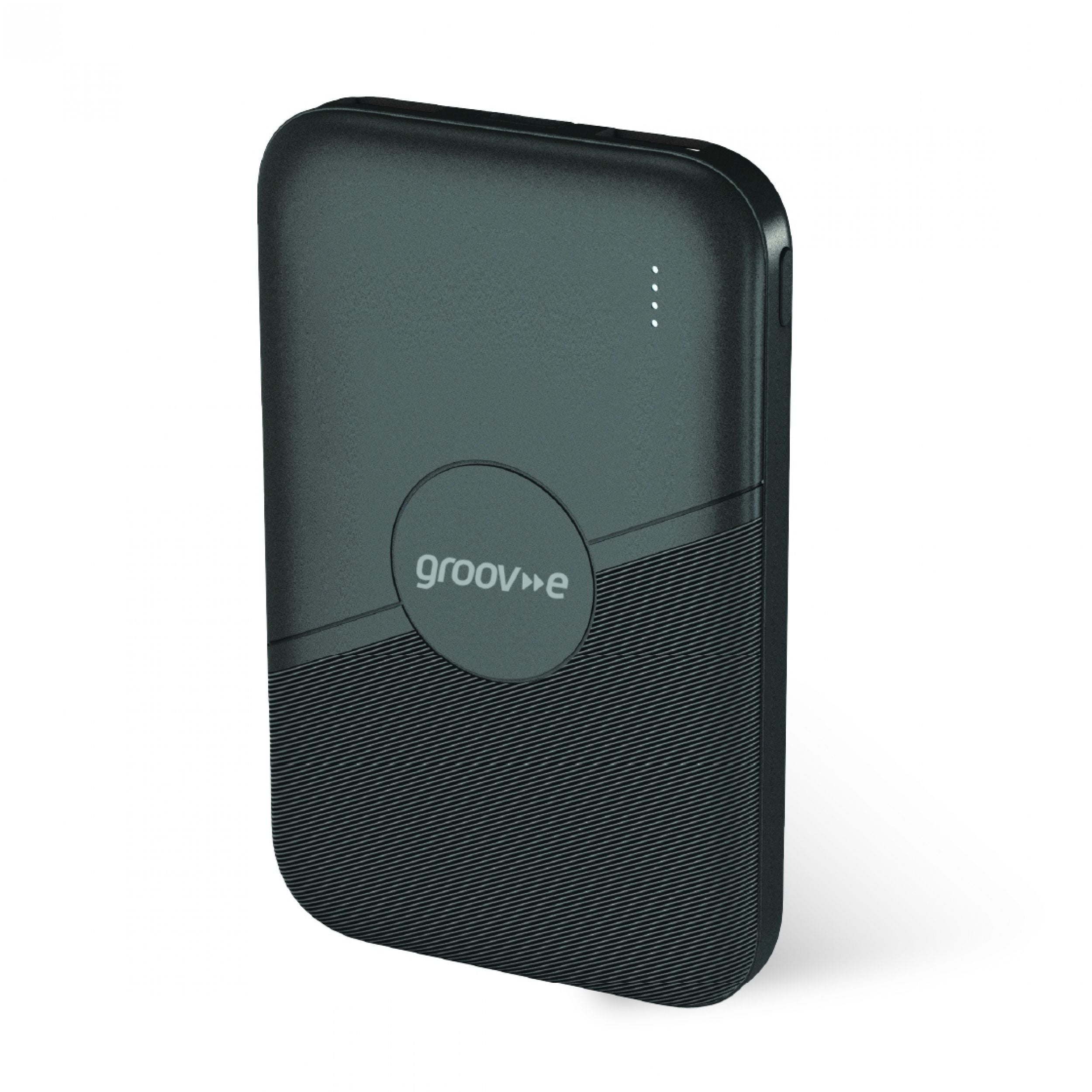 Groov-e 5000mAh Portable Power Bank - official product image