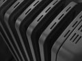 De'Longhi Radia S 1.5kW Oil-Filled Radiator - Grey - fin detail