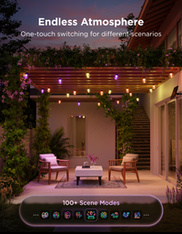 Govee Outdoor Solar RGBICW String Lights 10m - official product image