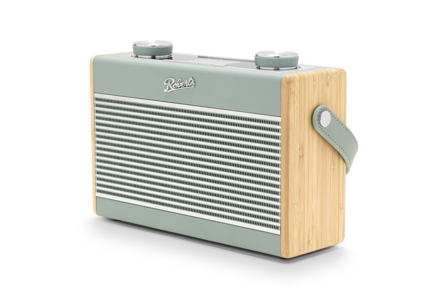 Roberts Rambler Max DAB+/FM/Internet Smart Radio in Duck Egg