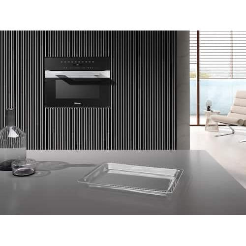 Miele Built-In Combi Microwave Oven Stainless Steel / Black – view 3