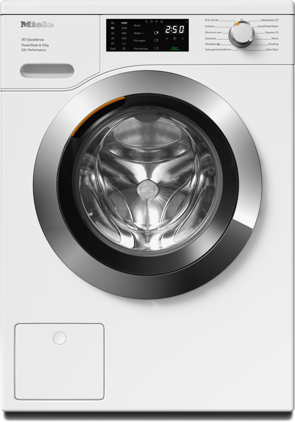 Miele 10KG Front Loader Freestanding Washing Machine - Lotus White | WEK360